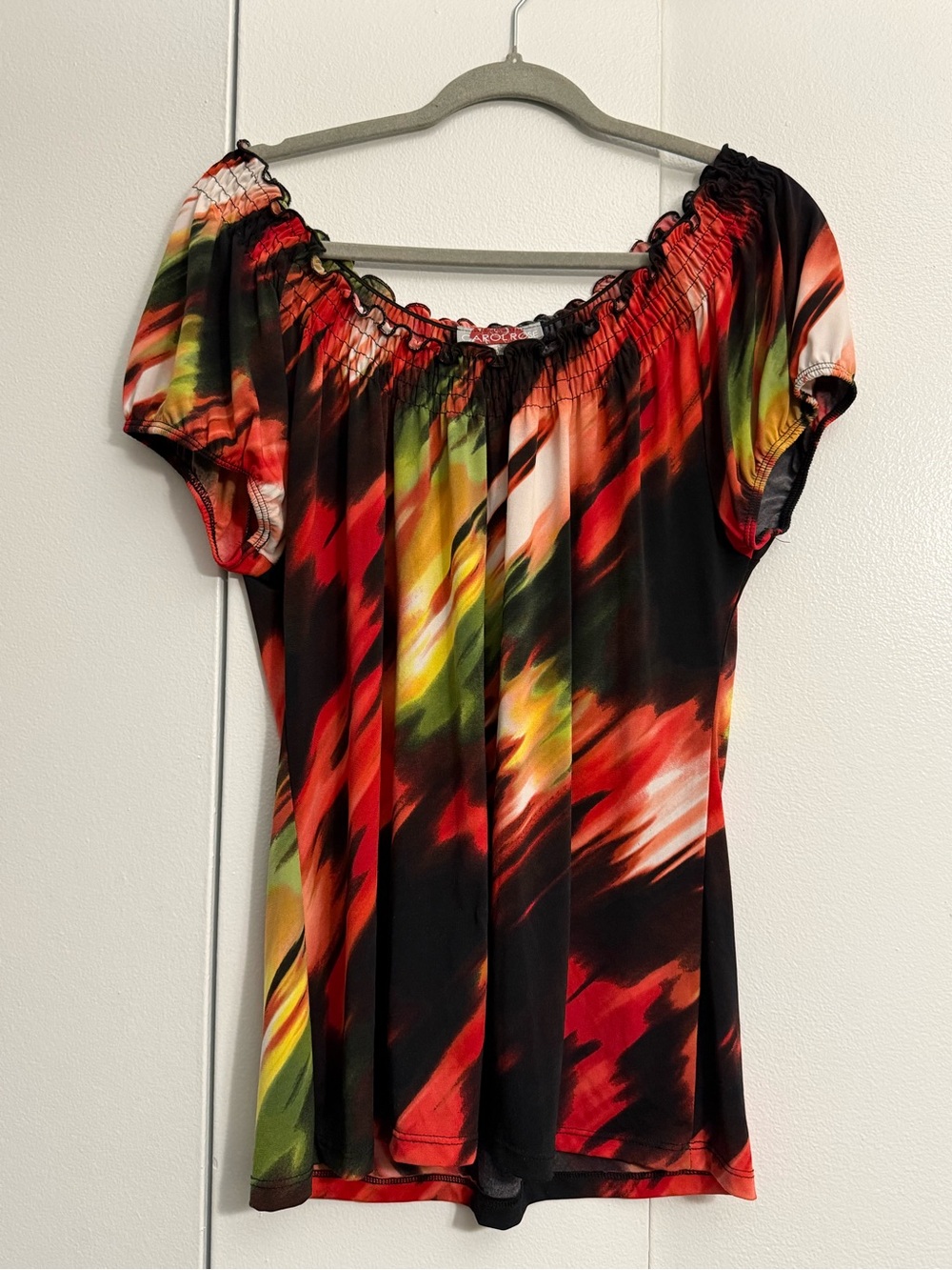 Vintage Carol Rose Mutli Colored Shirt